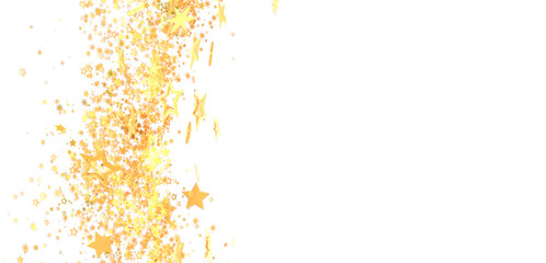 Sparkling gold stars on white. Perfect for holiday cards, party invitations, and more.