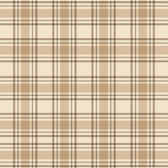 Cream and Tan Plaid Seamless Pattern Background