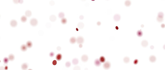 3d confetti png. red confetti falls from the sky.
