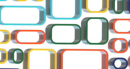 Low poly triangle posters, modern concept