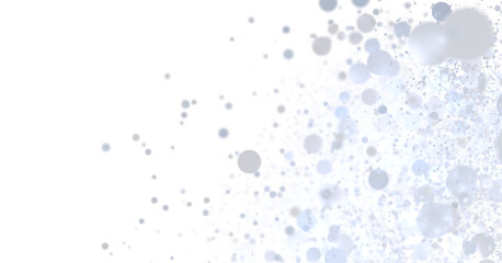 Soft, light blue bubbles on white background. Perfect for website banners, presentations, and more.