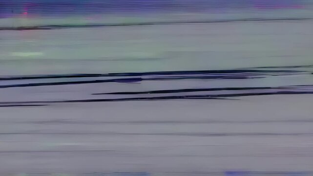 Abstract Colorful Line Art Digital Painting Animation