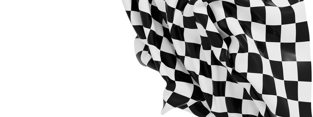 High-quality image of a checkered flag, perfect for sports, racing, and competition themes. ...
