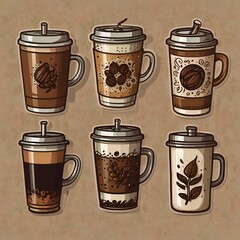 coffee, cafe, drink, tea time, americano, latte,