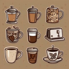 coffee, cafe, drink, tea time, americano, latte,