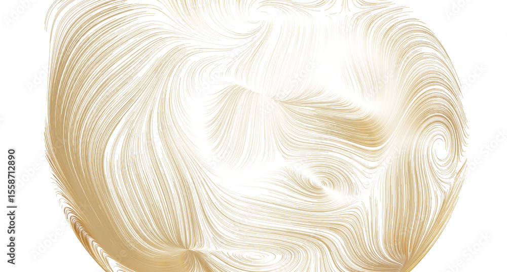 Aufkleber elegant, abstract background with swirling gold lines. perfect for luxury branding or design project