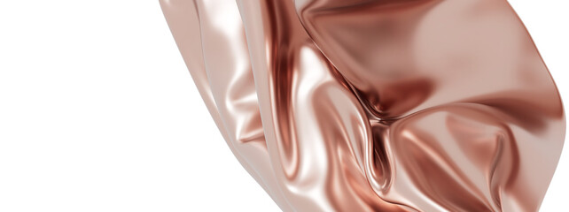 Luxury rose gold silk fabric texture. Perfect for backgrounds, websites, and design projects.