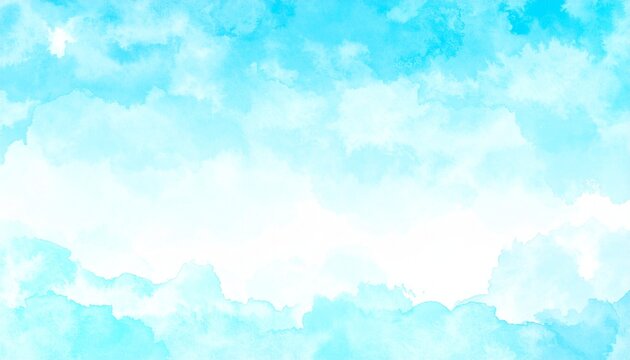 Illustration de la texture aquarelle bleu clair