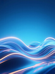 Eneryy light grow light with blue background.