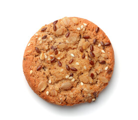 Multigrain cookie with various seeds