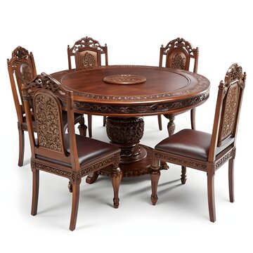 Elegant Comfort:
Modern Minimalist Dining Set