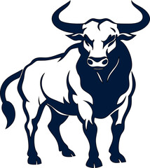 bull icon in editable vector format. Great for bold designs, emblems, or tattoo concepts.
