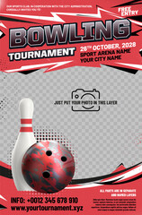 Bowlingova koule_kuzelka_plakat_template 13