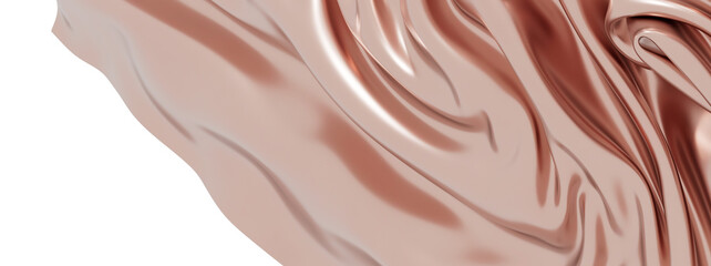 Luxury rose gold silk texture. Perfect for elegant designs, beauty, fashion, and cosmetic projects.