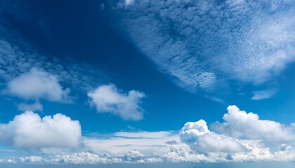 blue sky clouds for background