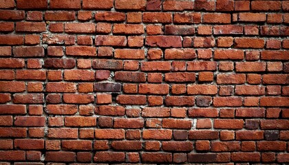 Obraz premium ancient weathered red brick texture background