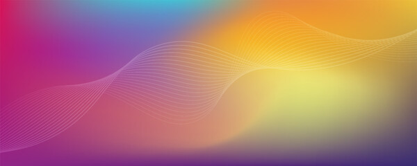 Abstract blurred gradient mesh background in bright Colorful smooth. Easy editable soft colored vector illustration, Suitable For Wallpaper, Banner, Background, Card, Book Illustration, landing page