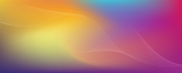 Abstract blurred gradient mesh background in bright Colorful smooth. Easy editable soft colored vector illustration, Suitable For Wallpaper, Banner, Background, Card, Book Illustration, landing page
