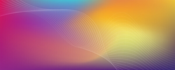 Abstract blurred gradient mesh background in bright Colorful smooth. Easy editable soft colored vector illustration, Suitable For Wallpaper, Banner, Background, Card, Book Illustration, landing page