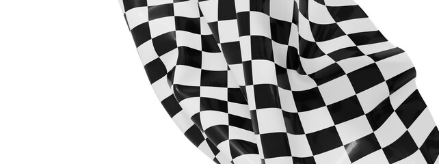 High-quality image of a checkered flag, ideal for racing, sports, and competition themes. Download...