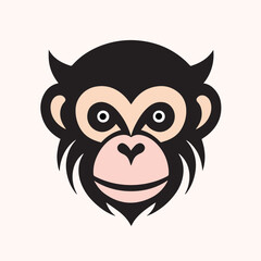 Fototapeta premium Gorilla Vector Cartoon Illustration