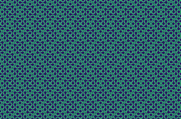 Aztec ethnic background design vector with a seamless pattern. Traditional motifs are illustrated. Element of a seamless pattern template