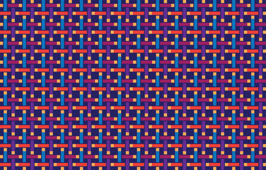 Ethnic monochrome seamless pattern. Background with Aztec geometric patterns. Print with a tribal theme. Fabric from the Navajo people. Abstract wallpaper in a modern style. Illustration in vector for
