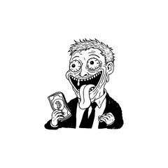 Crypto Investor Meme Face