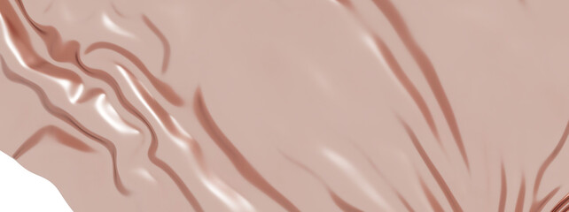 High-quality image of rose gold silk fabric with elegant drapes. Perfect for backgrounds, textures, and design projects.