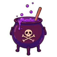 ハロウィン 魔女 沸騰する 魔薬