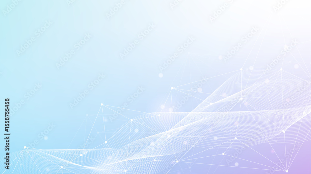 Canvas Prints global network connection. global business. social network communication. internet technology. vecto