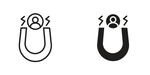 User engagement icon