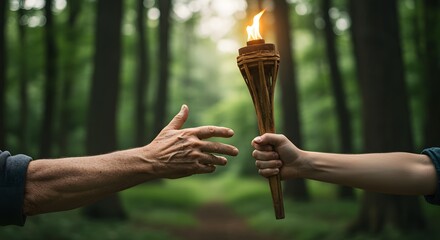 Passing the Torch: Leadership in the Forest
