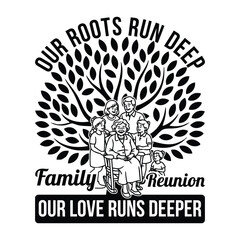 Family Forever T-Shirt – Reunion Matching Outfit