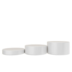 3d podium display product stage stand presentation soft luxury cosmetic