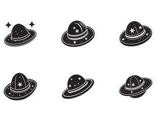 set of Minimal Space Hat Vector with Stars