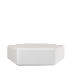 3d podium display product stage stand presentation soft luxury cosmetic