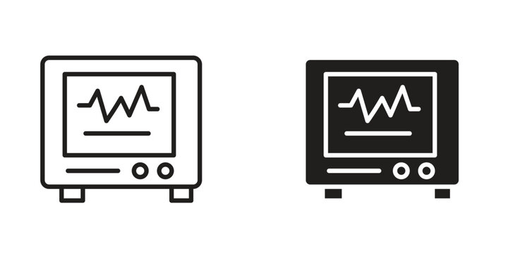 EKG monitor icon