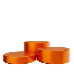 3d podium display product stage stand presentation soft luxury cosmetic