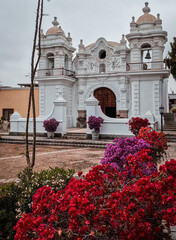 Church in Hacienda San José Chincha Peru	