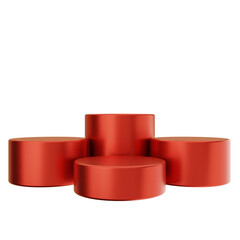 3d podium display product stage stand presentation soft luxury cosmetic