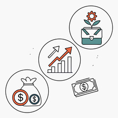 Modern Flat Vector Illustration – Perfect for Business, UI, Education, Technology, and More