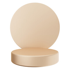 3d podium display product stage stand presentation soft luxury cosmetic