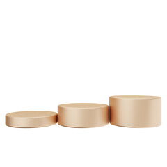 3d podium display product stage stand presentation soft luxury cosmetic