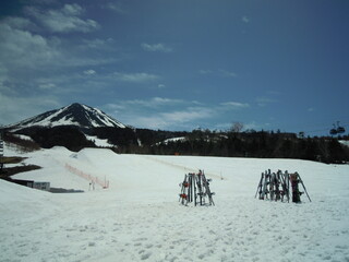 冬の雪山