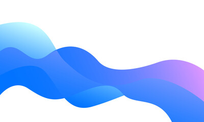 Abstract blue wavy background. Eps10 vector