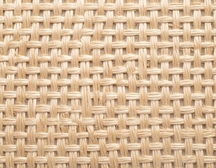 Woven Jute Pattern Background in Soft Earth Tones