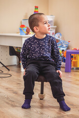 Sensory Integration Therapy Neurocorrection Session for Child with Specialist