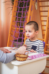 Sensory Integration Therapy Neurocorrection Session for Child with Specialist