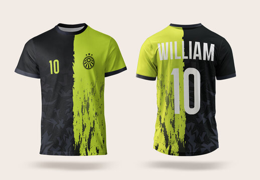 Sports Team Jersey Design Layout